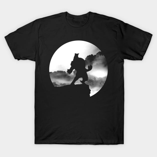 Lycan on the Edge T-Shirt by ProxishDesigns